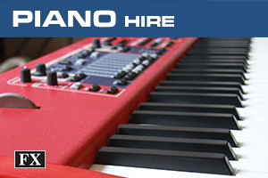 piano hire banner
